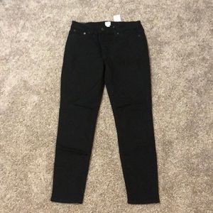 Jcrew factory black skinny jeans